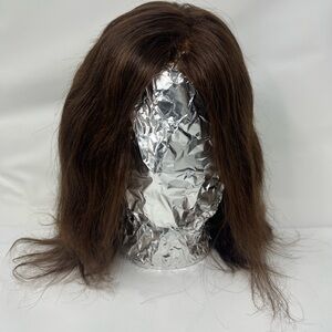 Hand-Tied Hera 15" Remy Human Hair Lace Front Wig